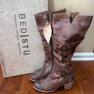 Gorgeous Bed|Stu Decree cobble series boots. US Size 7.5 UK5 EUR 37.5 Tan